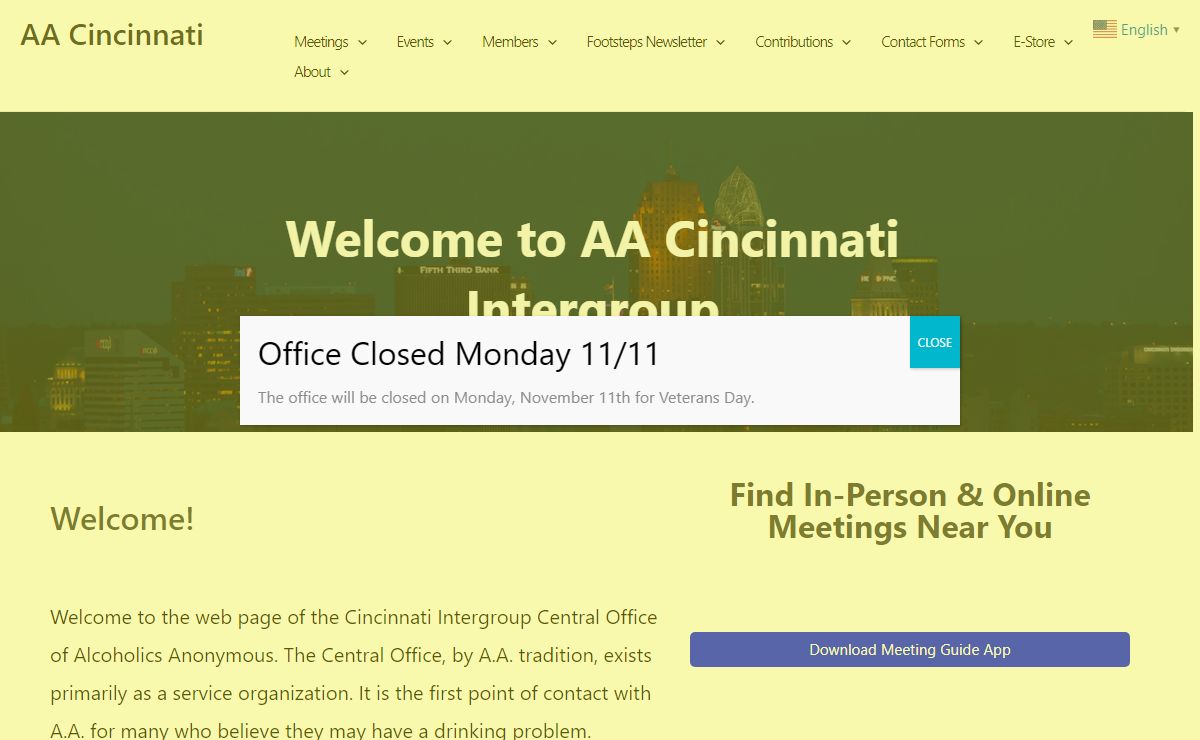 AA Cincinnati – Greater Cincinnati Intergroup Council