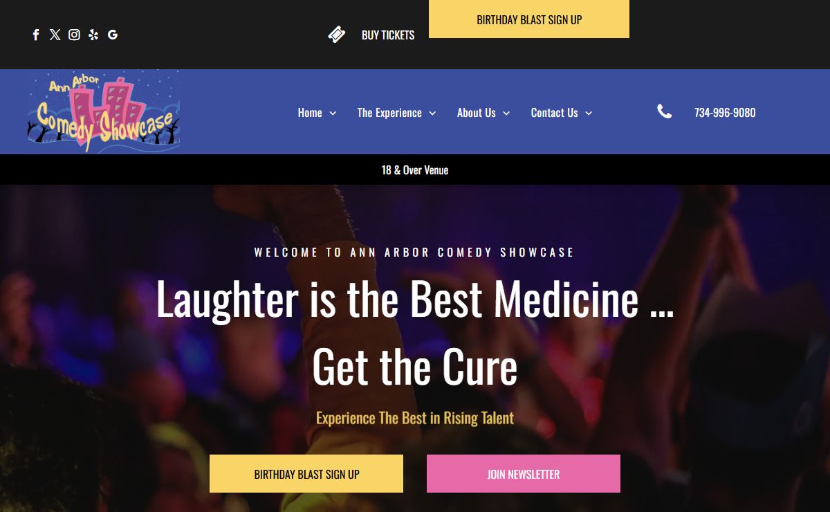 Home | Ann Arbor Comedy Showcase