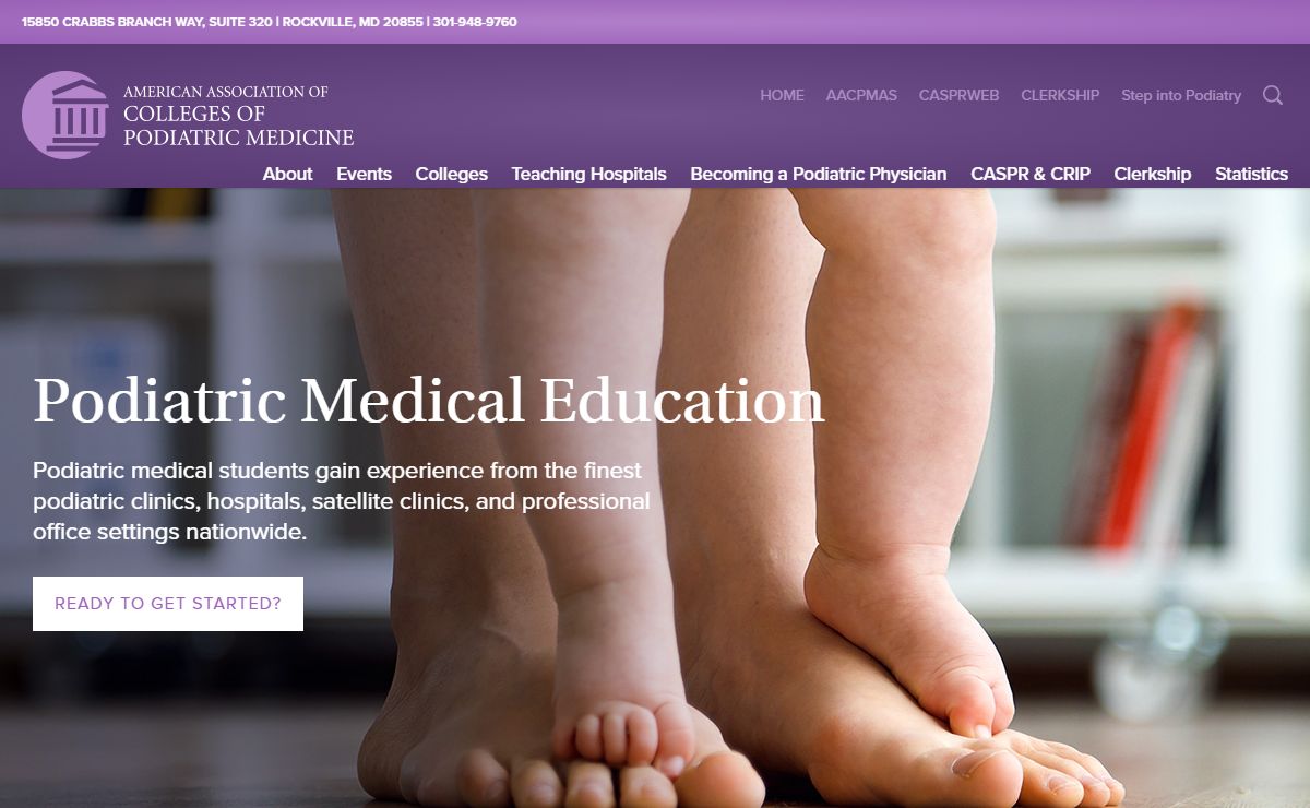 The American Association of Colleges of Podiatric Medicine