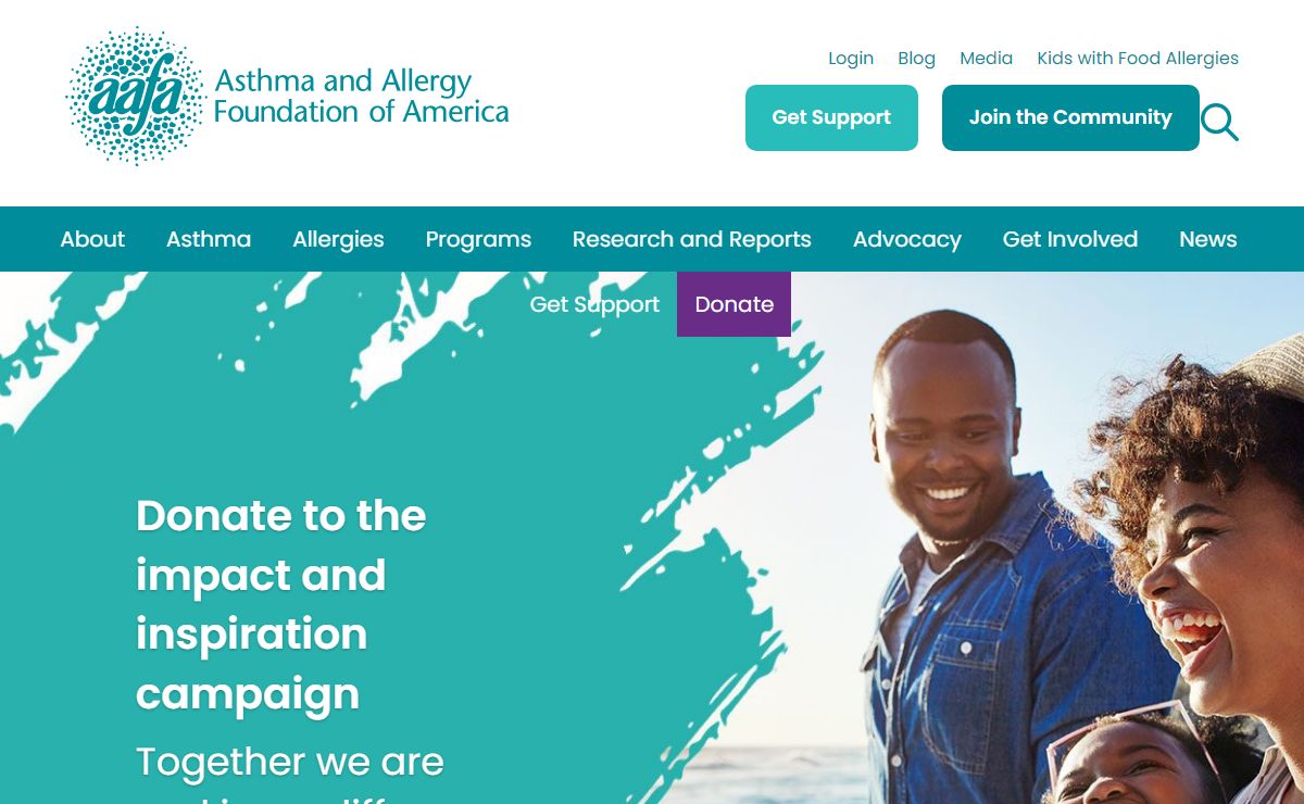 Asthma and Allergy Foundation of America | AAFA | Home