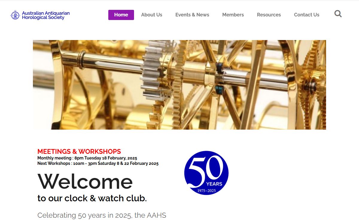 AAHS – Australian Antiquarian Horological Society