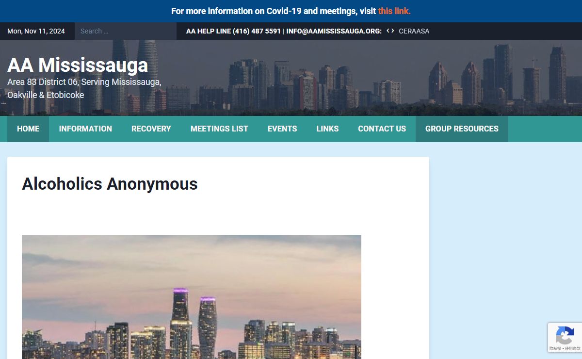 Alcoholics Anonymous - AA Mississauga