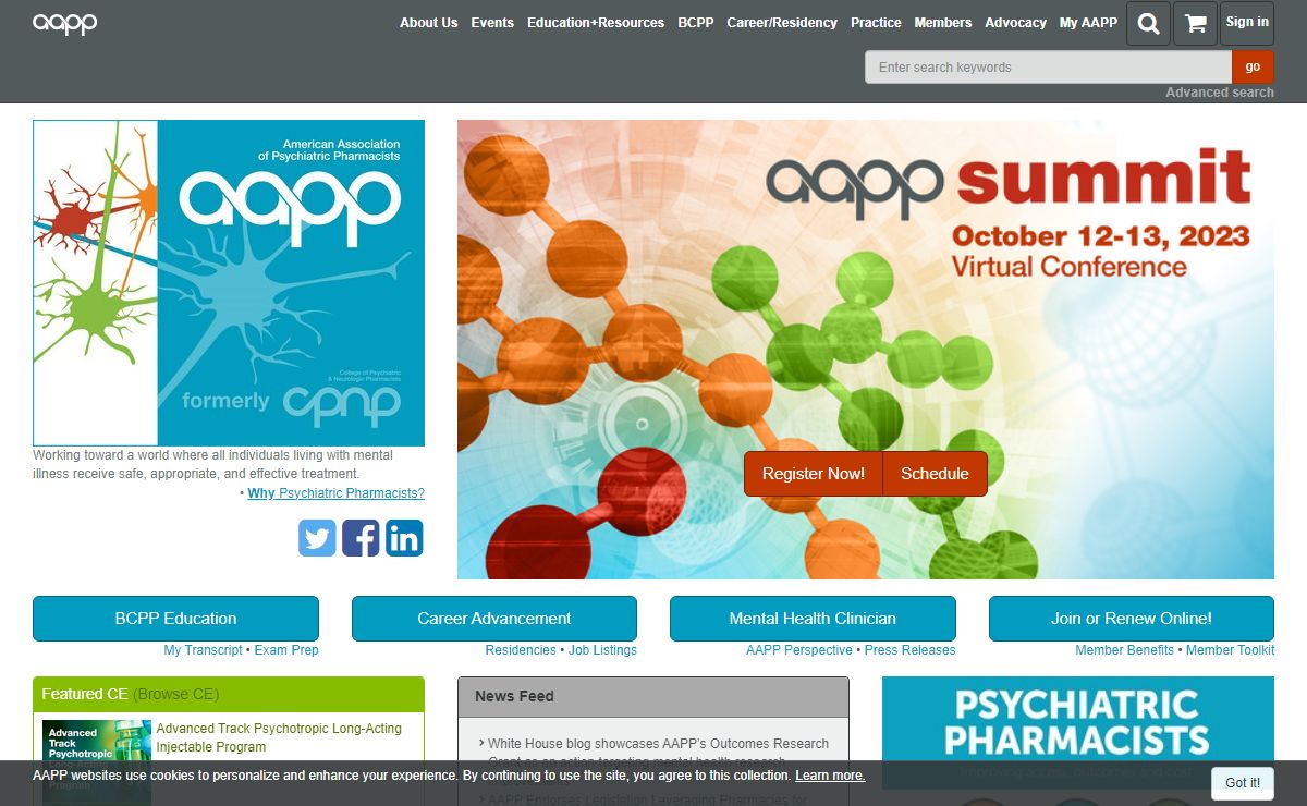 American Association of Psychiatric Pharmacists (AAPP) | aapp.org
