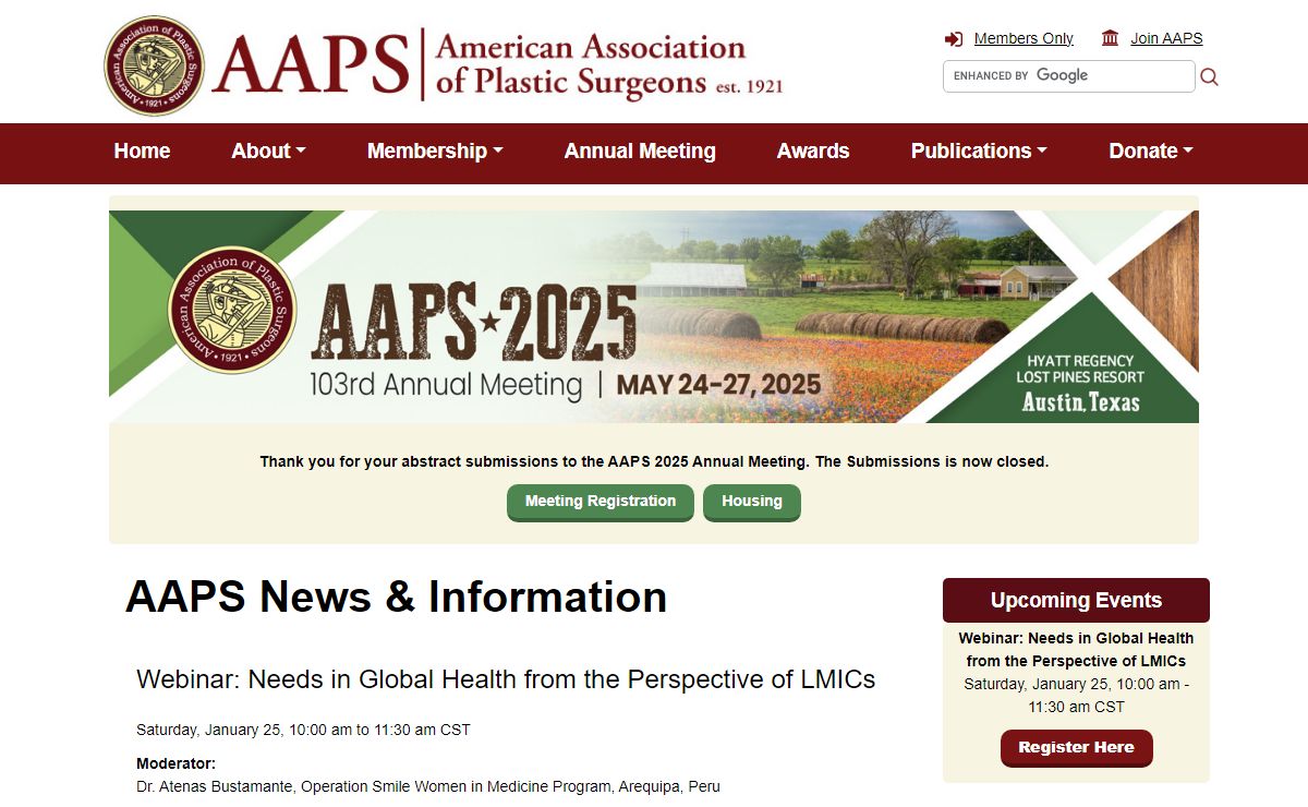 AAPS - American Association of Plastic Surgeons