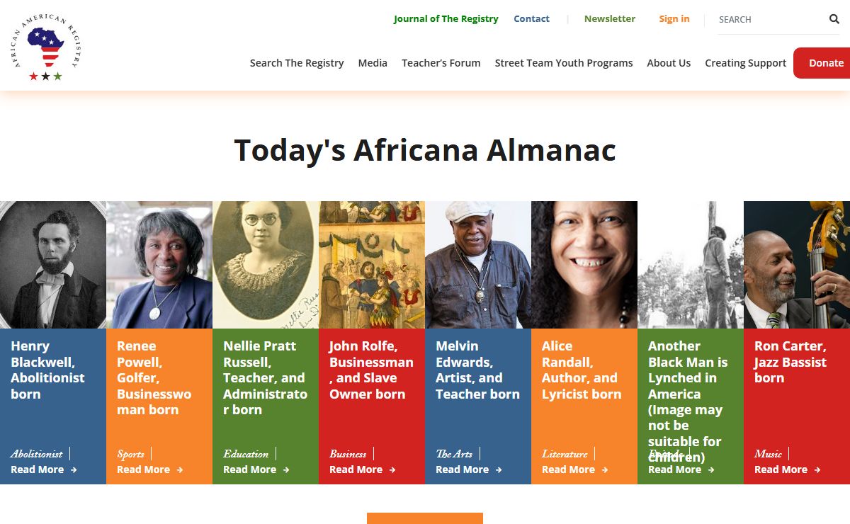 African American Registry