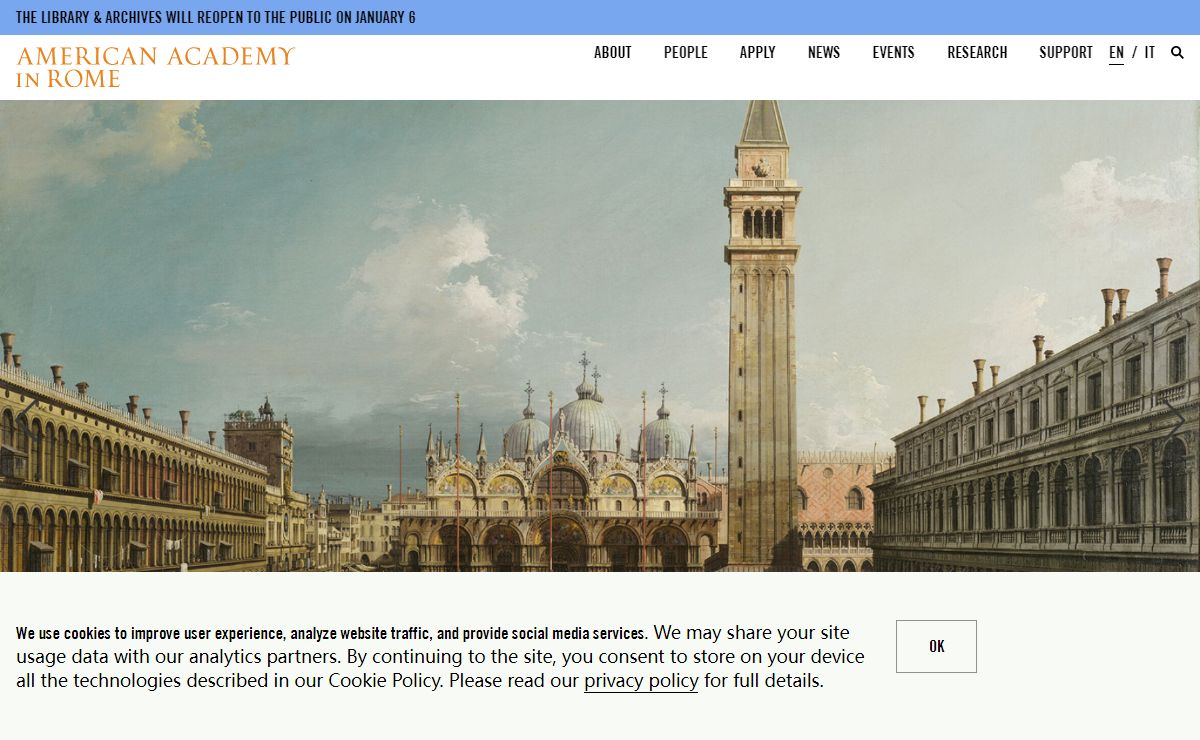 Home | American Academy in Rome