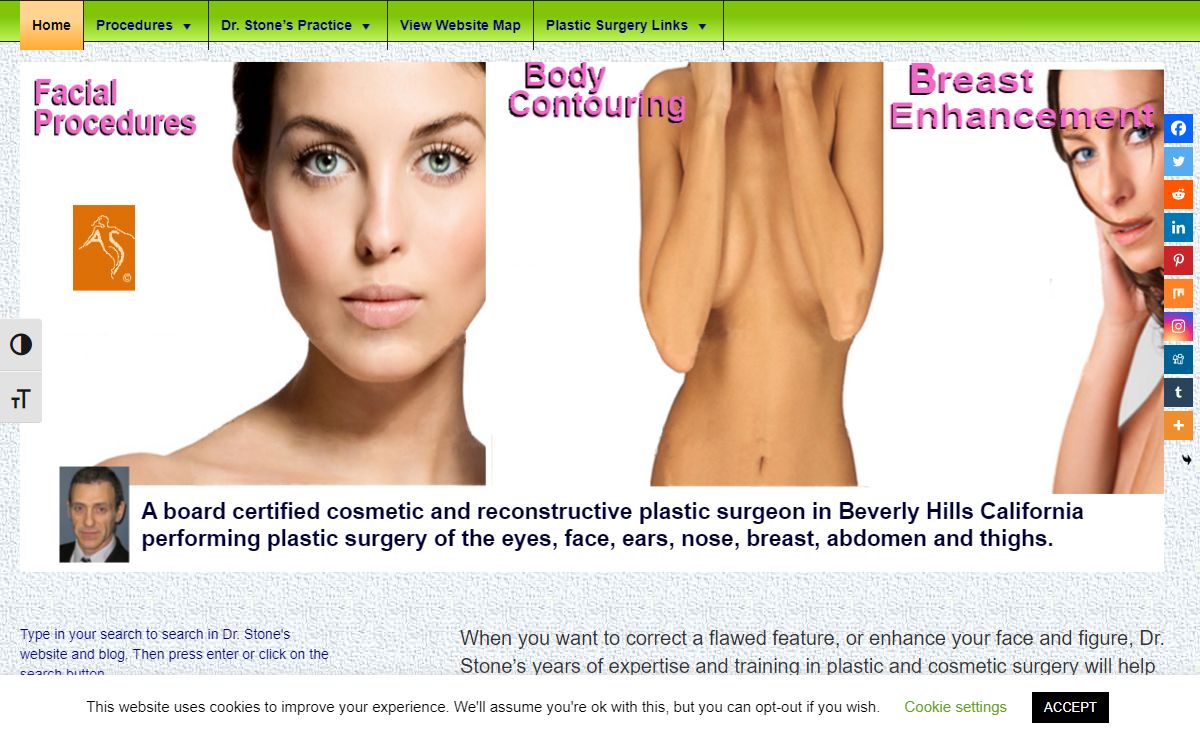 Plastic surgery in Los Angeles – Aaron Stone MD Board certified cosmetic and reconstructive plastic surgeon – Cosmetic and Reconstructive Plastic Surgery – The Natural Look You Dreamed Of
