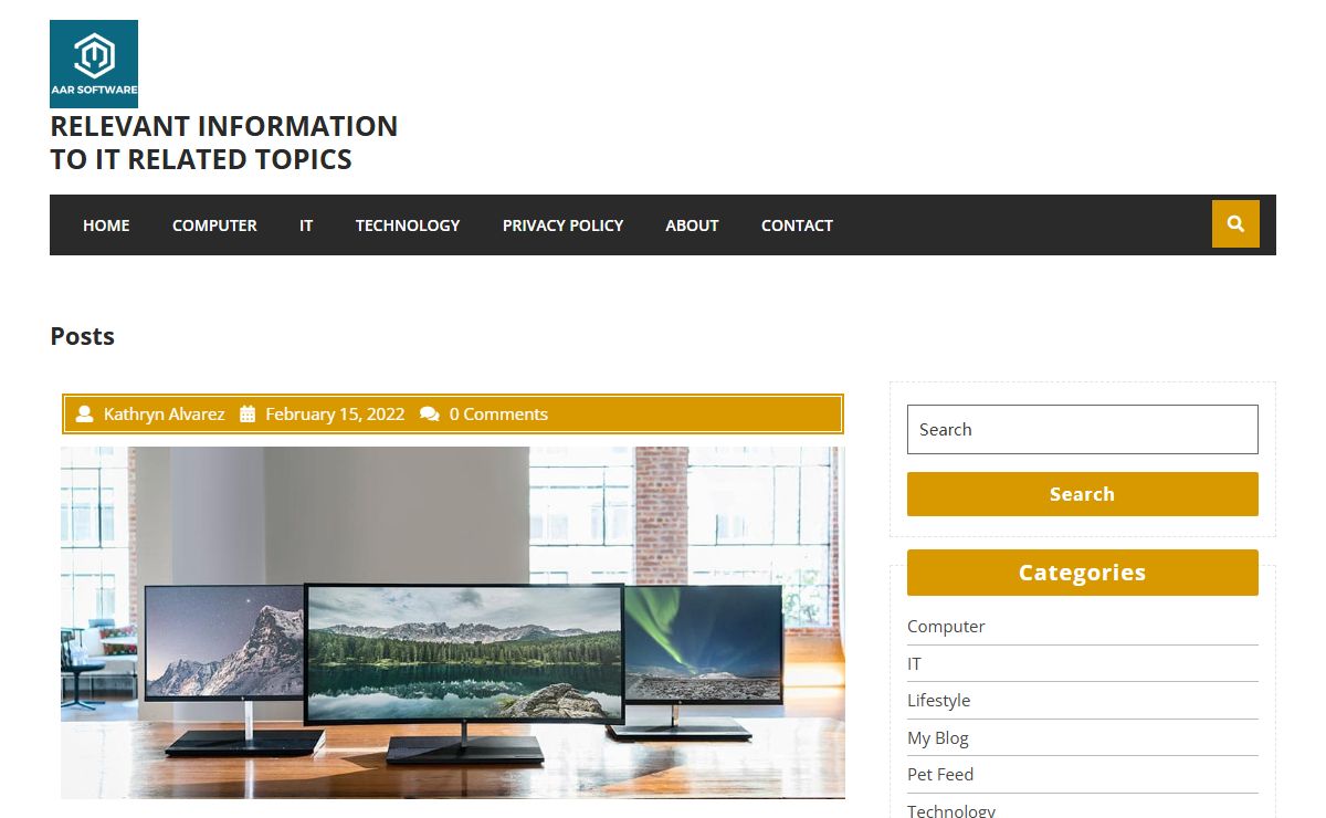 Relevant Information to IT Related Topics -