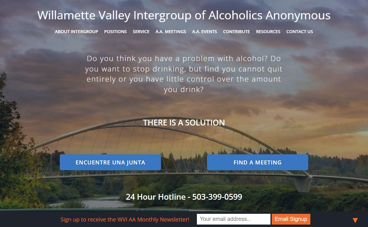 Willamette Valley Intergroup of Alcoholics Anonymous