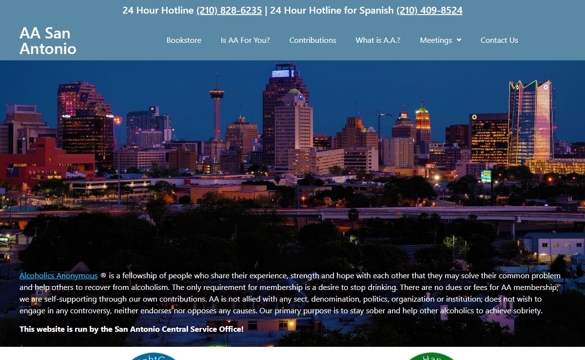 ALCOHOLICS ANONYMOUS - AA San Antonio
