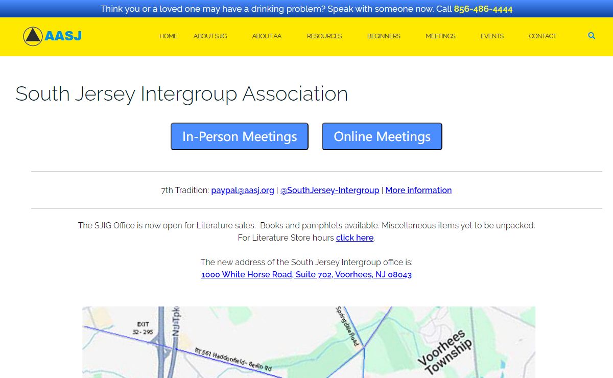 AASJ – South Jersey Intergroup Association