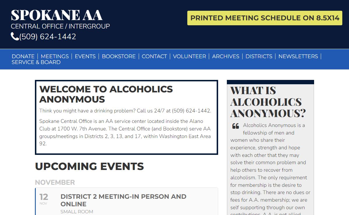 Spokane Area Intergroup Association