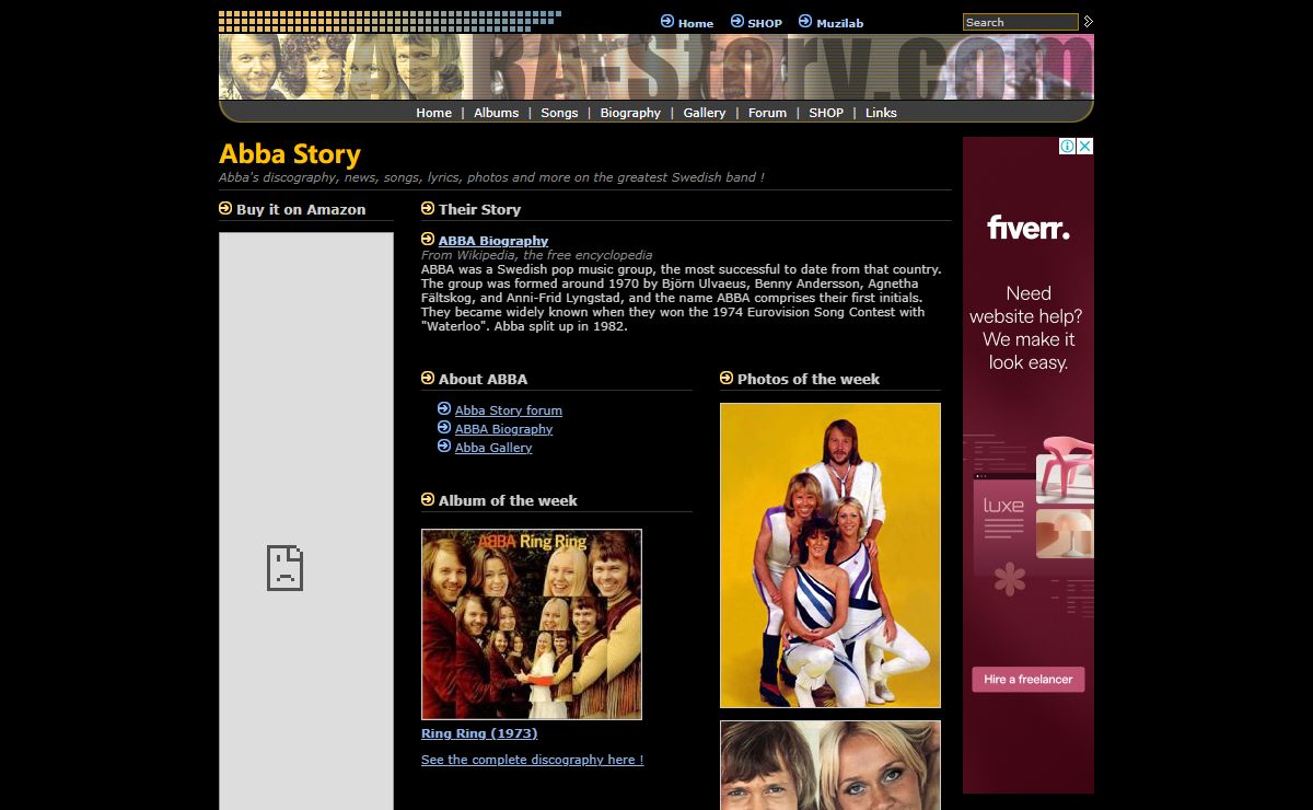 Abba Story - Abba's discography, news, songs, lyrics, photos and more on the greatest Swedish band !