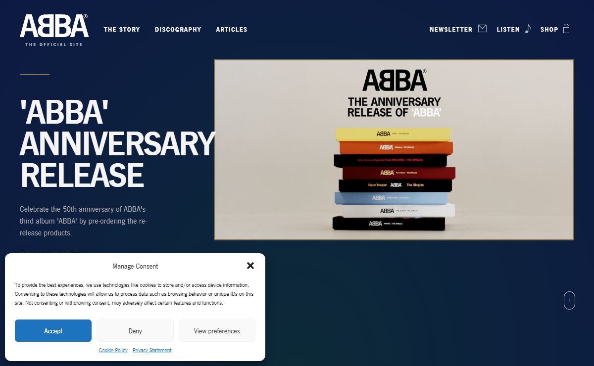 ABBA | The one and only ABBA Official Fanclub