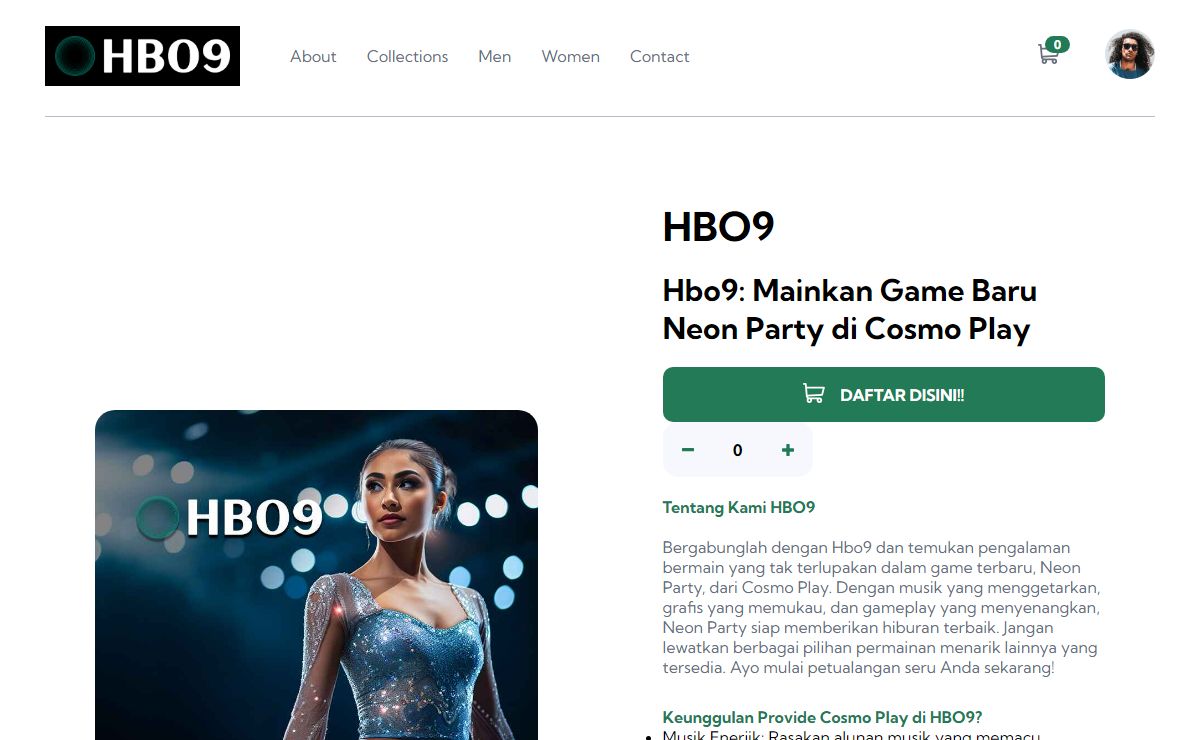 Hbo9: Mainkan Game Baru Neon Party di Cosmo Play