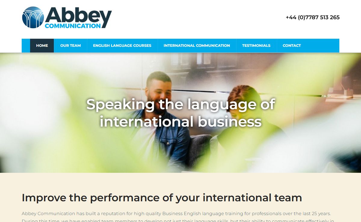 Improve your international team performance with Abbey Communication