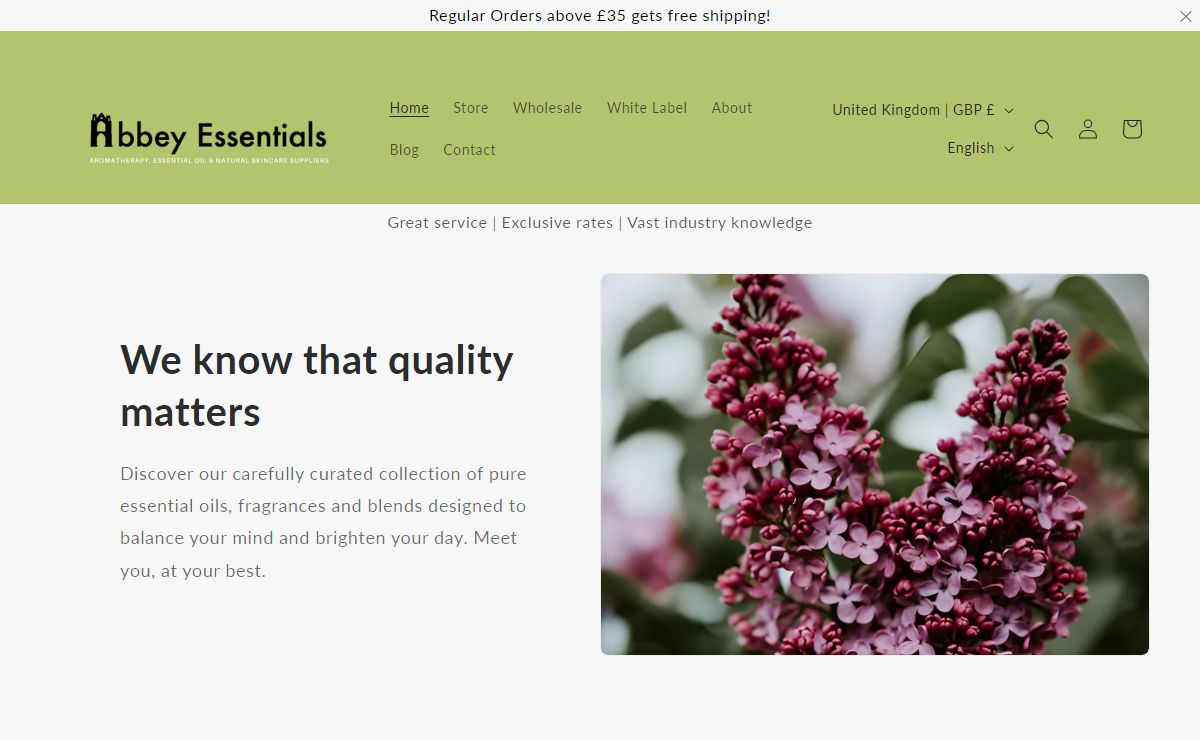 Organic Essential Oils & Natural Skincare | Vegan & Cruelty-Free – Abbey Essentials