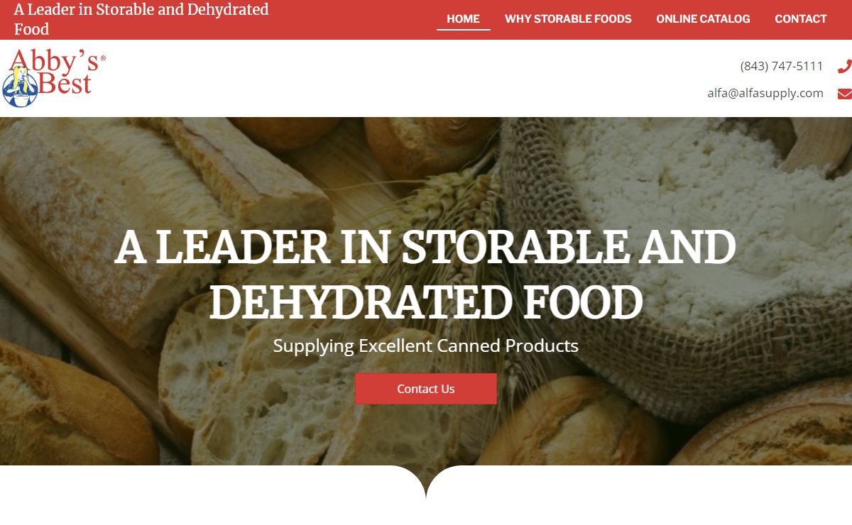 TOP-GRADE CANNED FOOD PRODUCTS | Abby’s Best