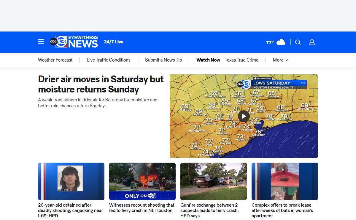 ABC13 Houston news, weather and traffic - Latest Texas news and weather