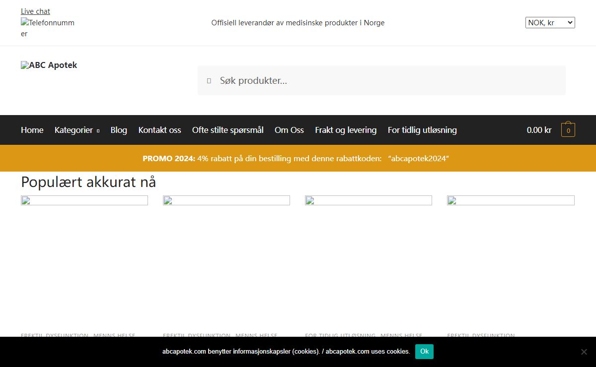 Kjøpe Viagra på nett i Norge. Kamagra potenspiller online - ABC Apotek