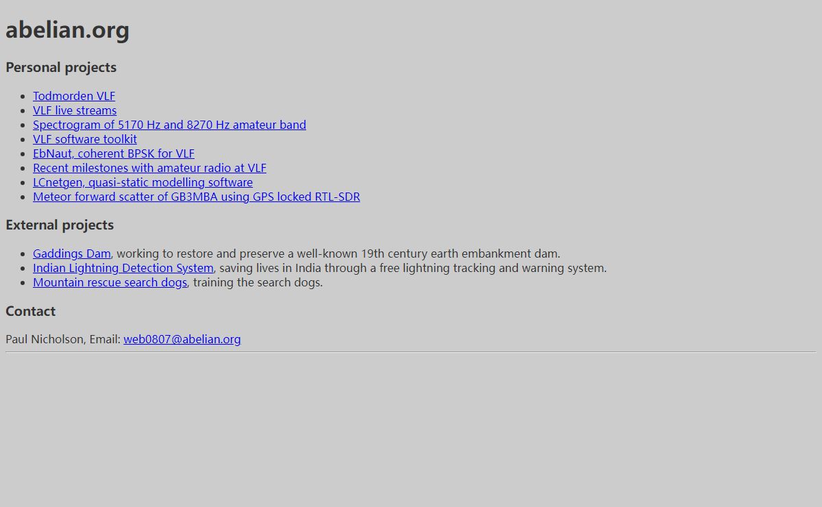 abelian.org Home Page