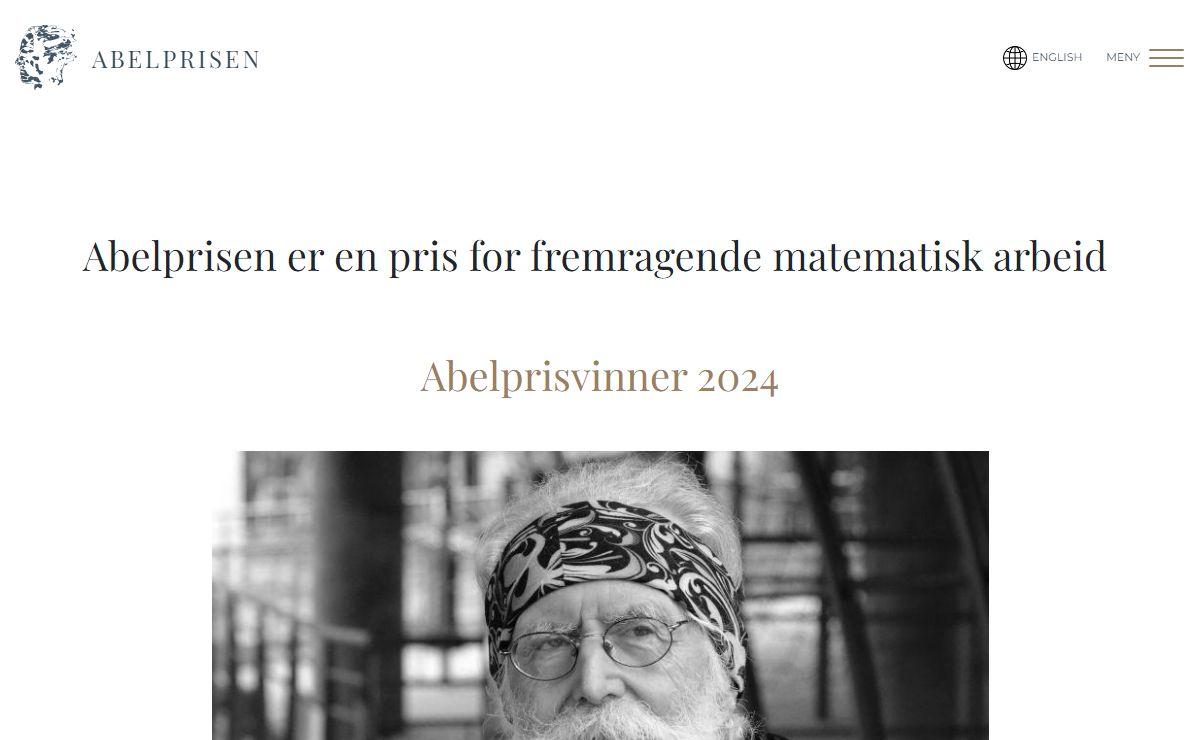 Hjem | Abelprisen