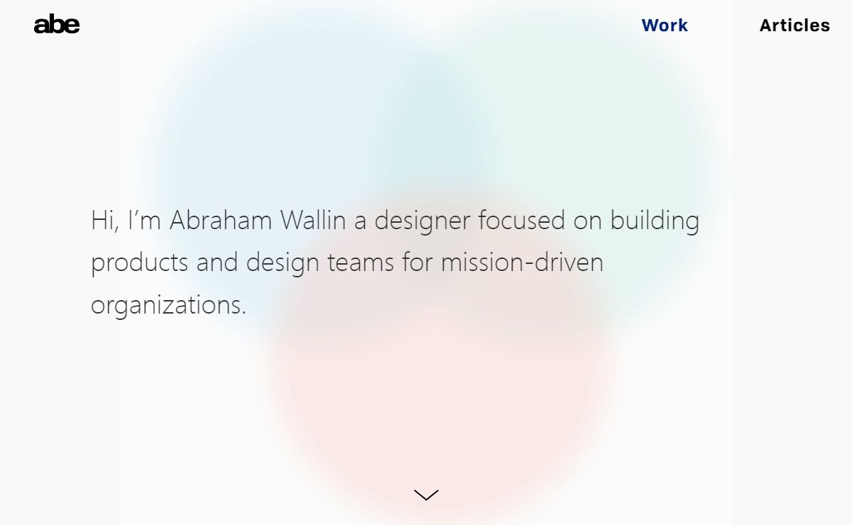 Abraham Wallin – Design leader with a track record of success, delivering user-centered solutions for early stage product development and shipping features on platforms used by billions.