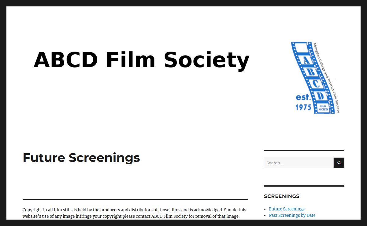 ABCD Film Society – Films in Abingdon