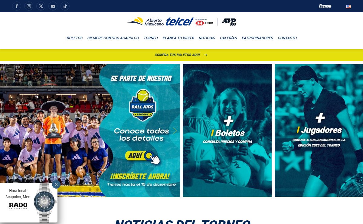 Abierto Mexicano de Tenis – Celebrating Tennis