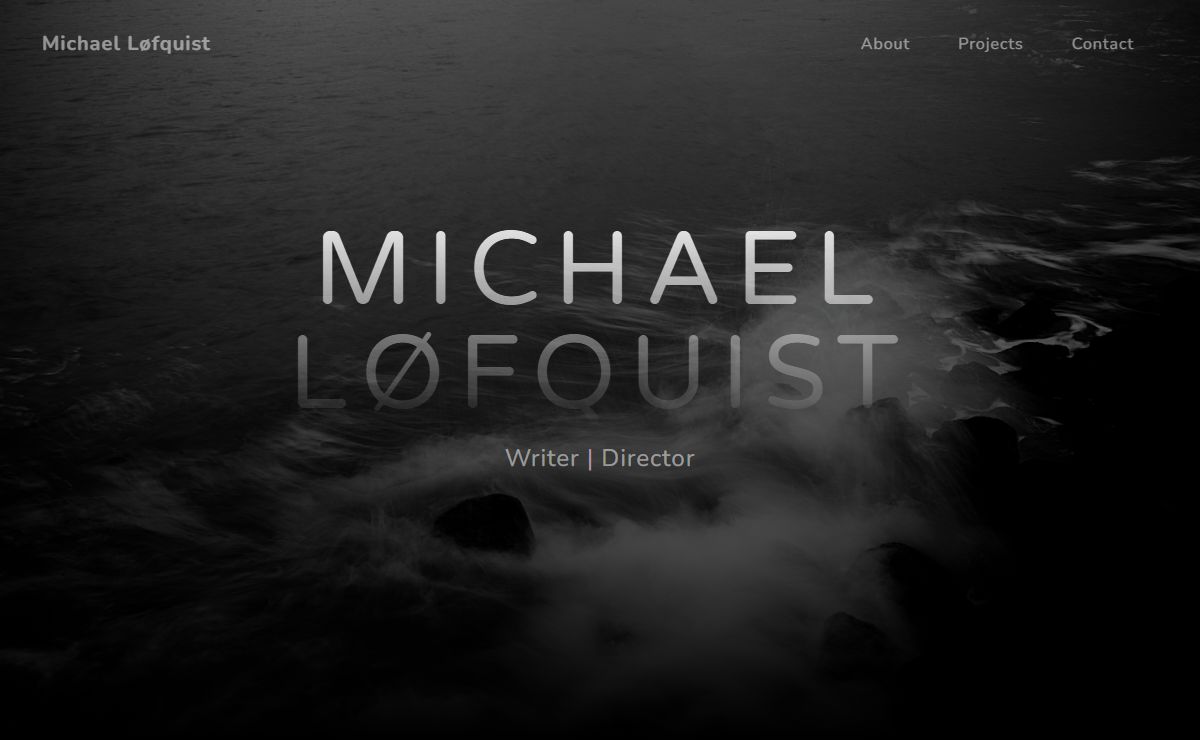 Lofquist | Writer | Filmmaker