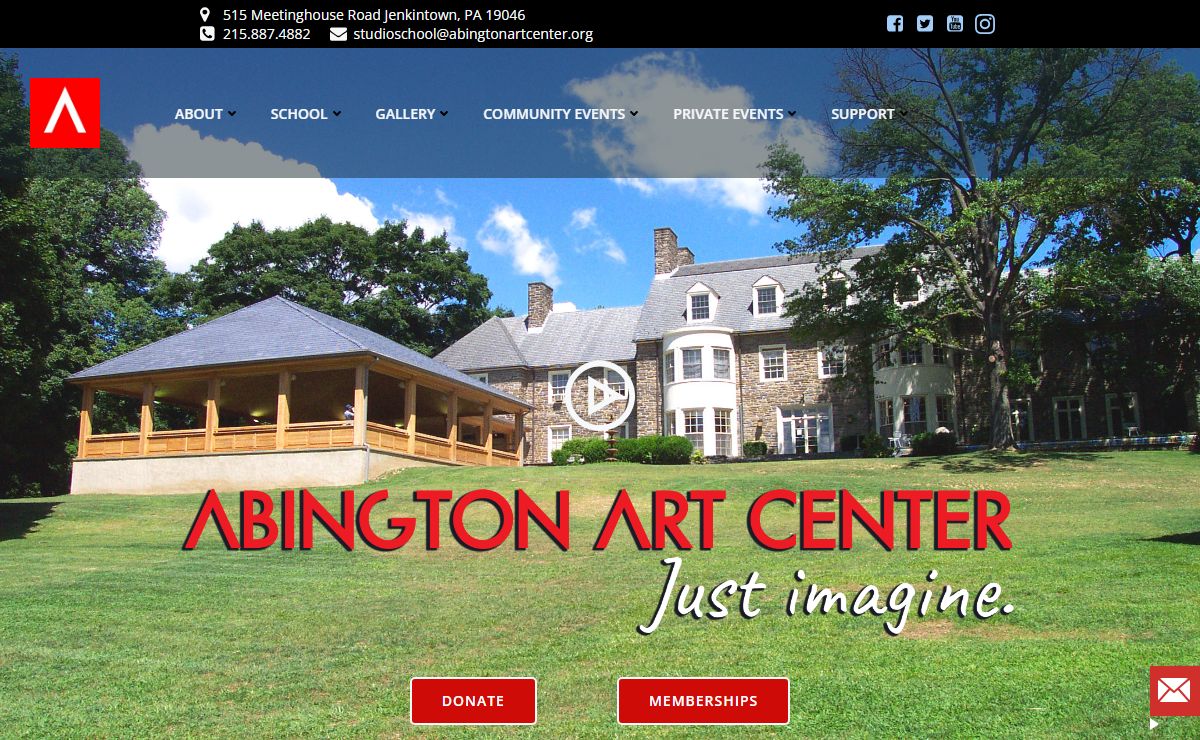 Abington Art Center - Just Imagine.