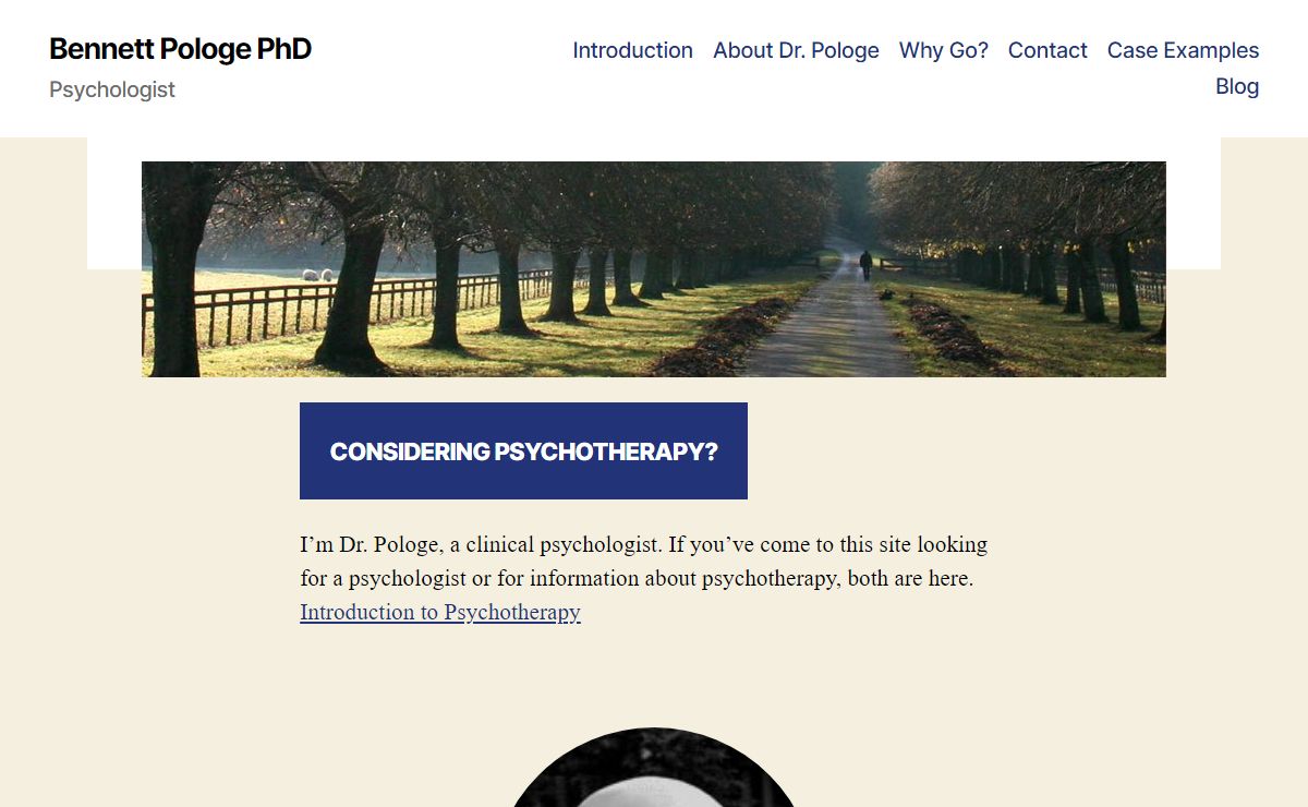 Bennett Pologe, PhD, Psychologist