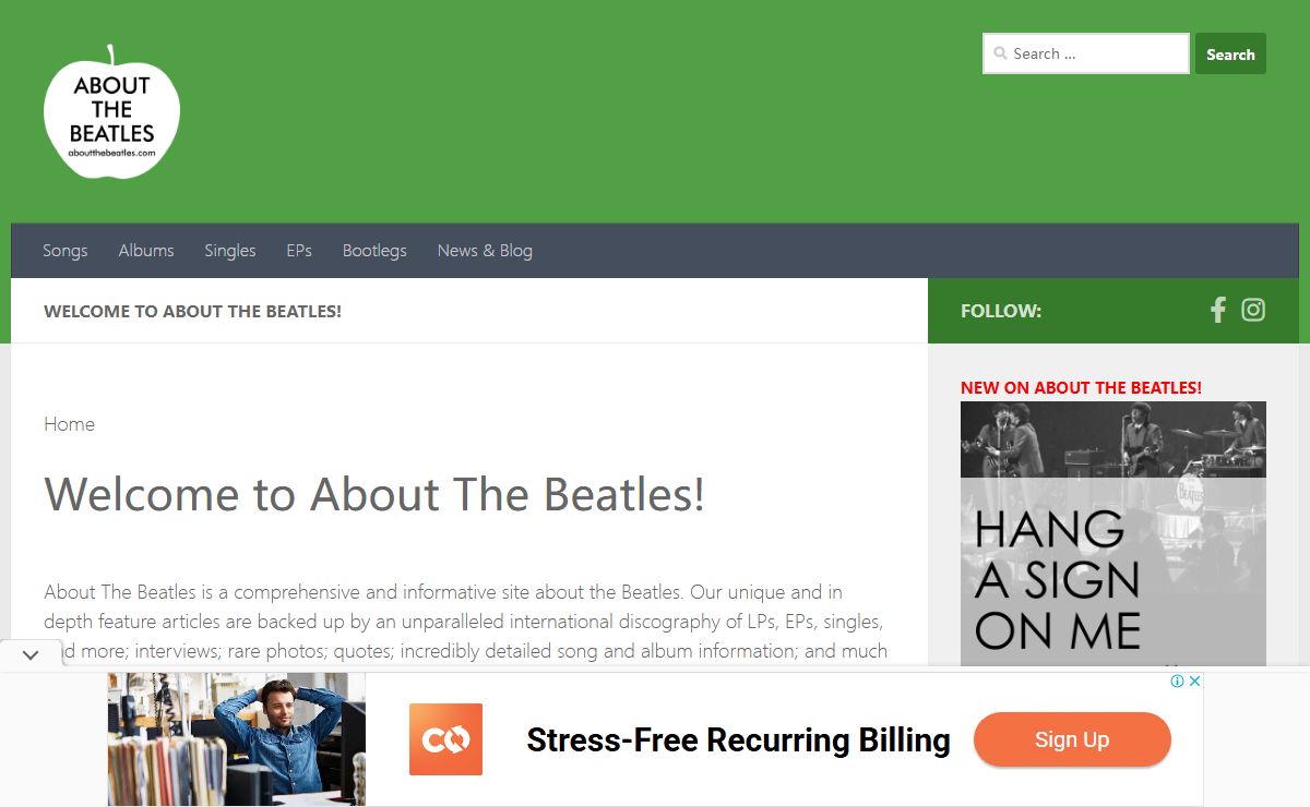 About The Beatles - The complete guide to the Beatles - aboutthebeatles.com