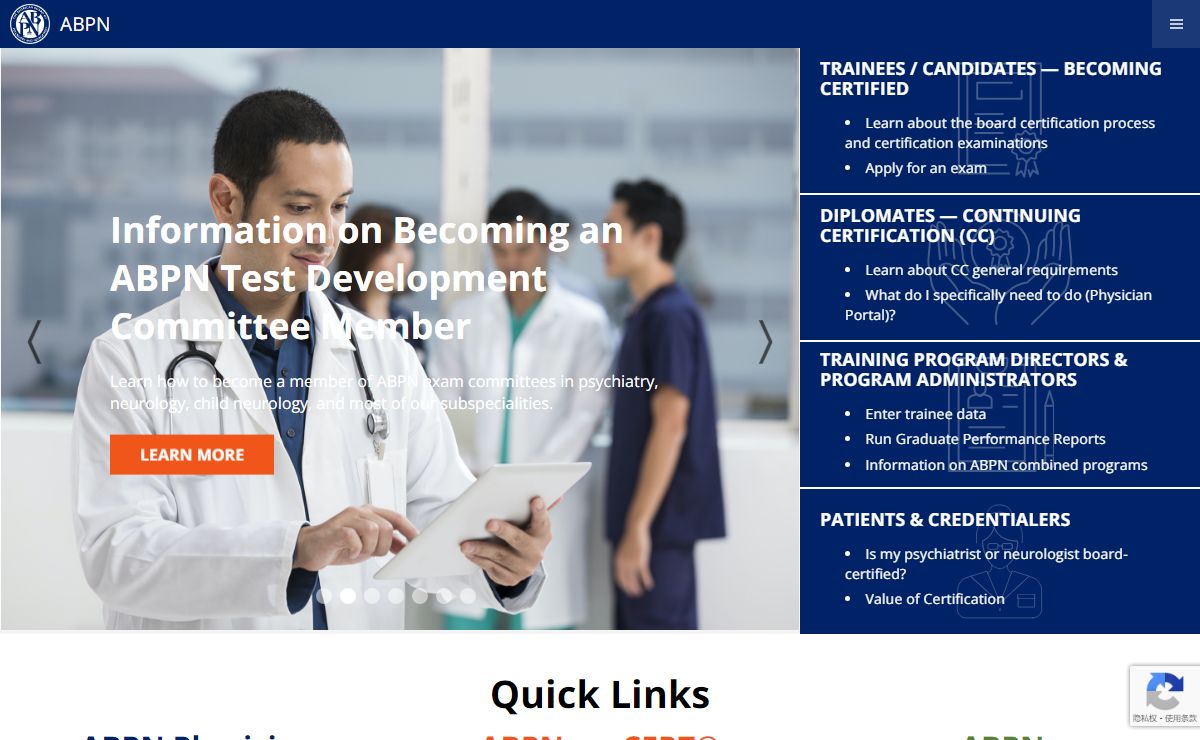 American Board of Psychiatry and Neurology - ABPN