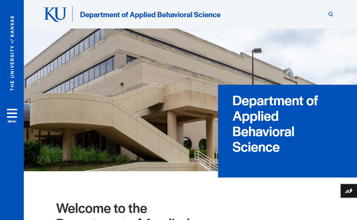 Homepage | Department of Applied Behavioral Science