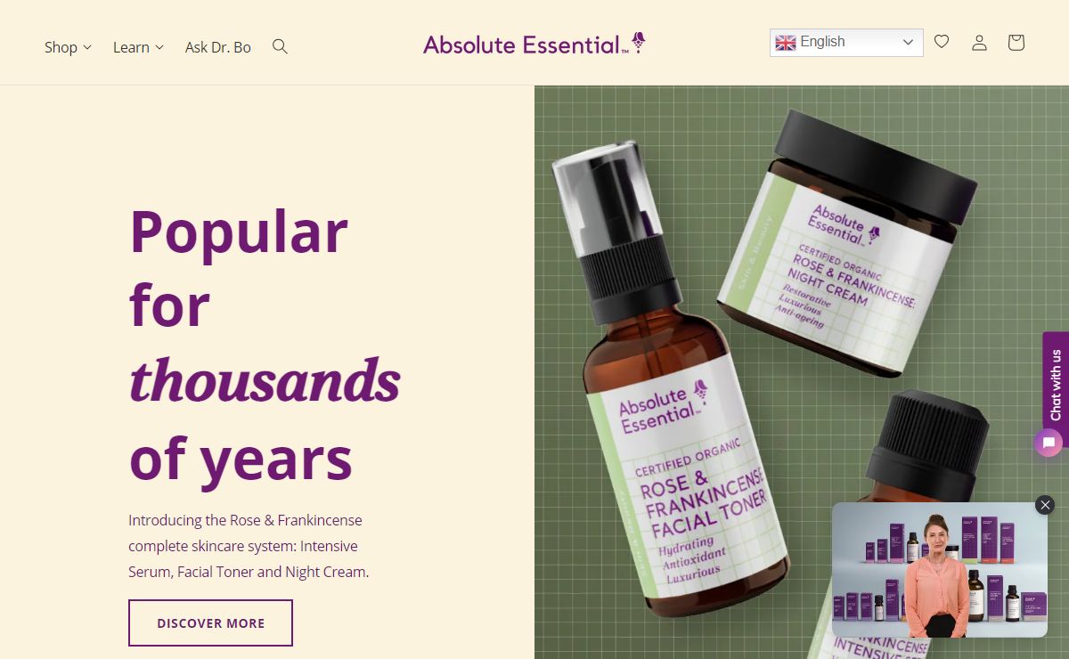 Organic Essential Oil | Essential Oils | Absolute Essential