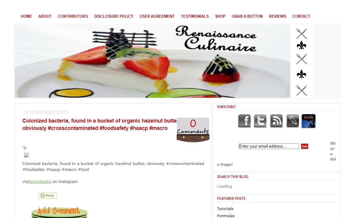 Renaissance Culinaire