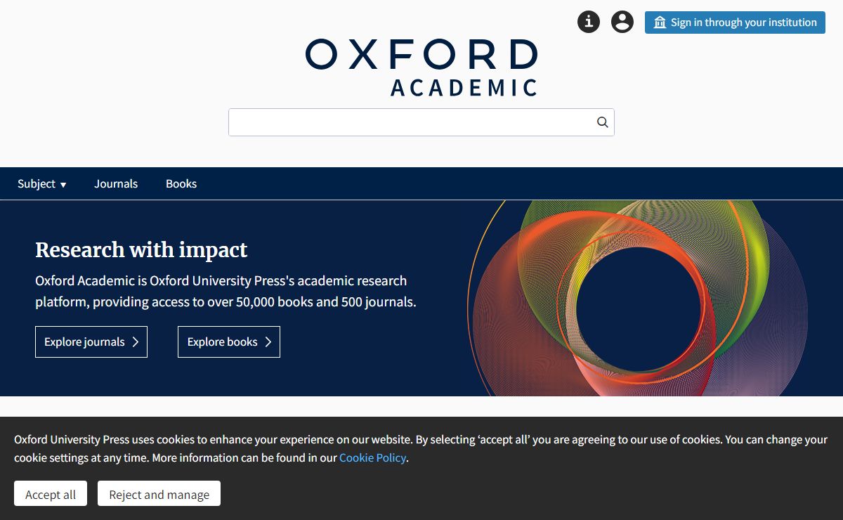 Oxford Academic