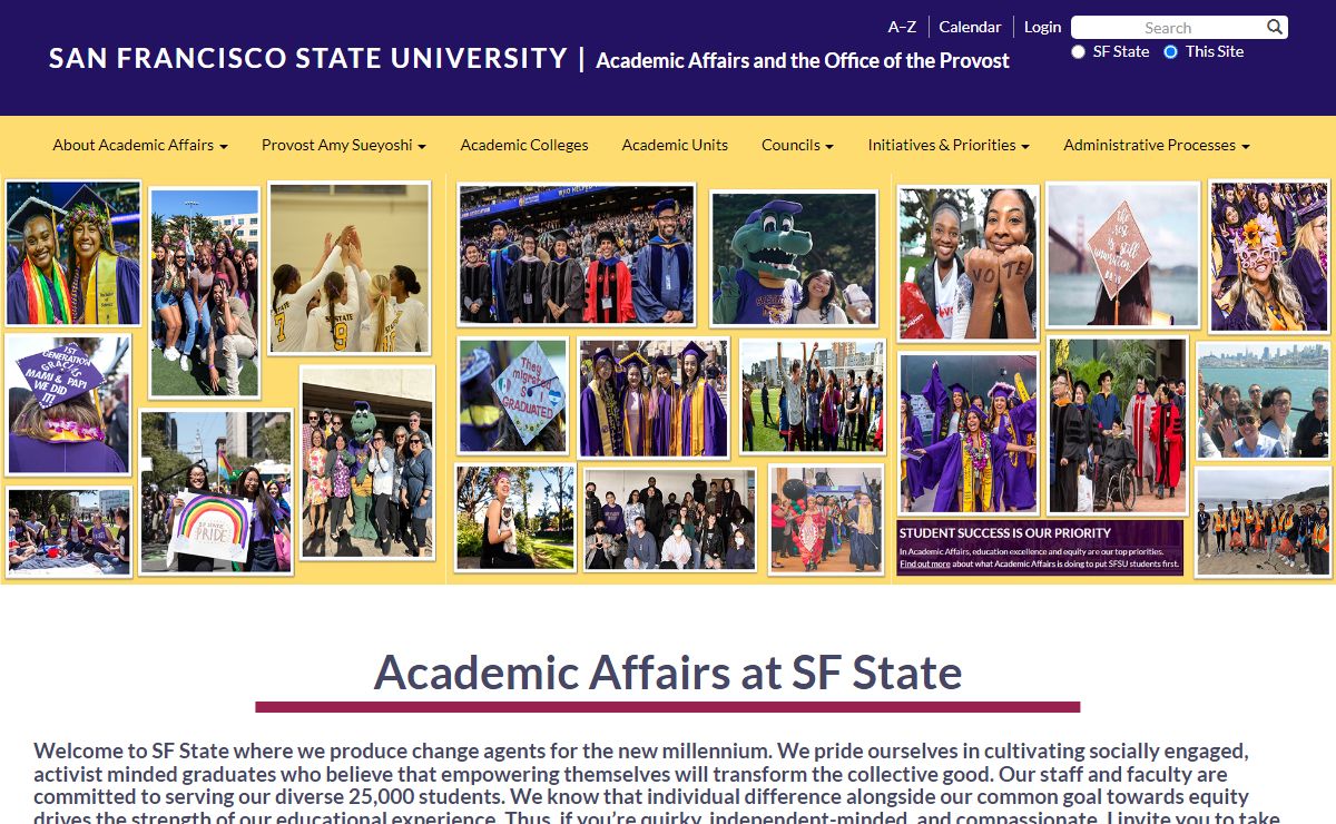 Academic Affairs | San Francisco State University
