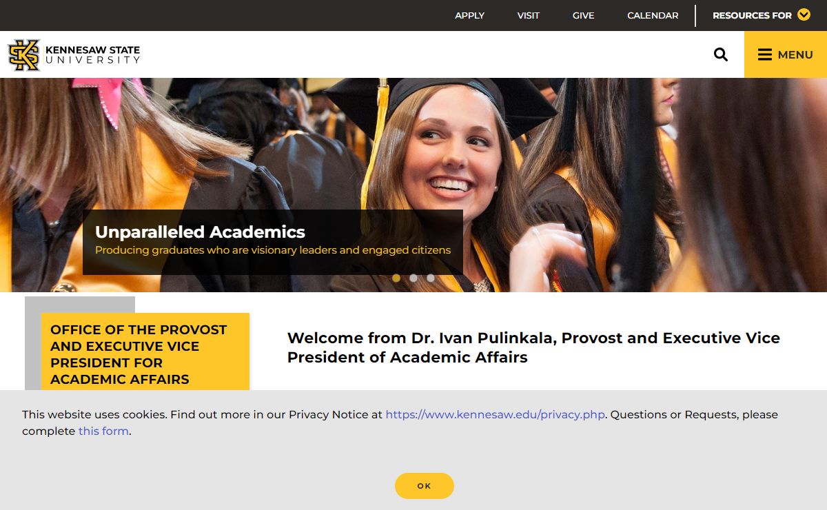 Office of the Provost and Executive Vice President for Academic Affairs