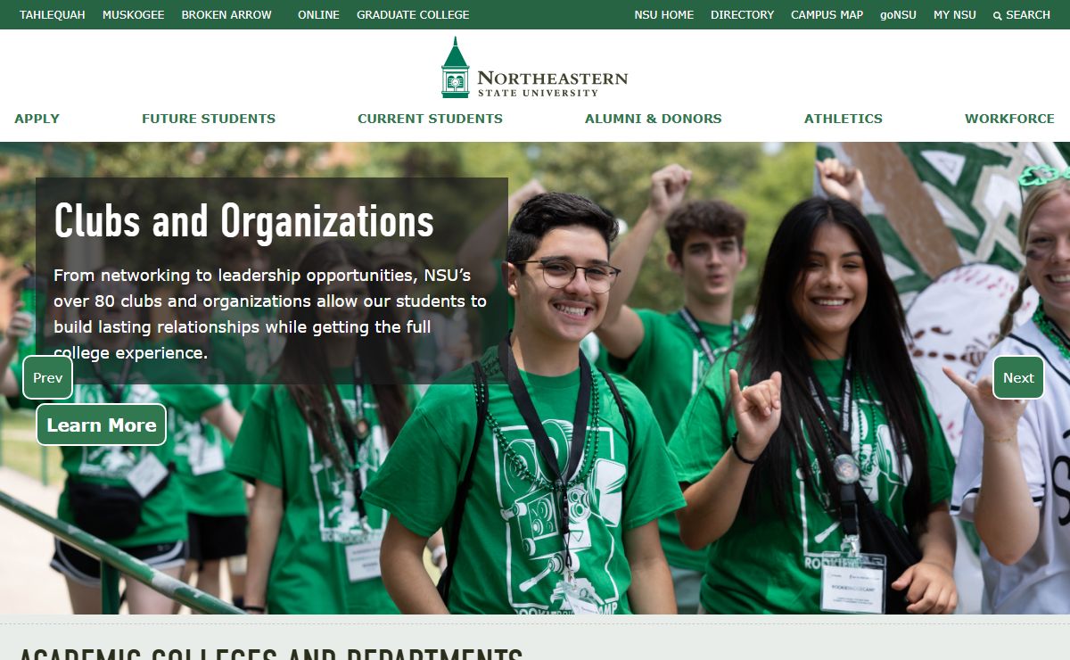 Academic Colleges and Departments