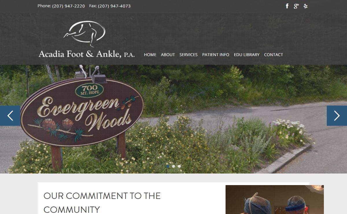 Acadia Foot & Ankle | Maine's Top Podiatrists