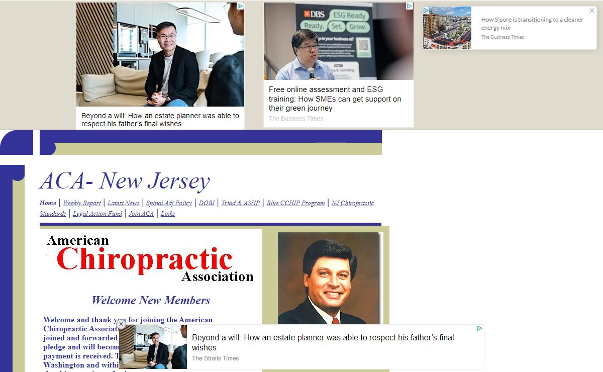 ACA- New Jersey