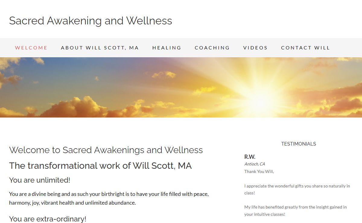 Sacred Awakening and Wellness – for Mind, Body, Spirit