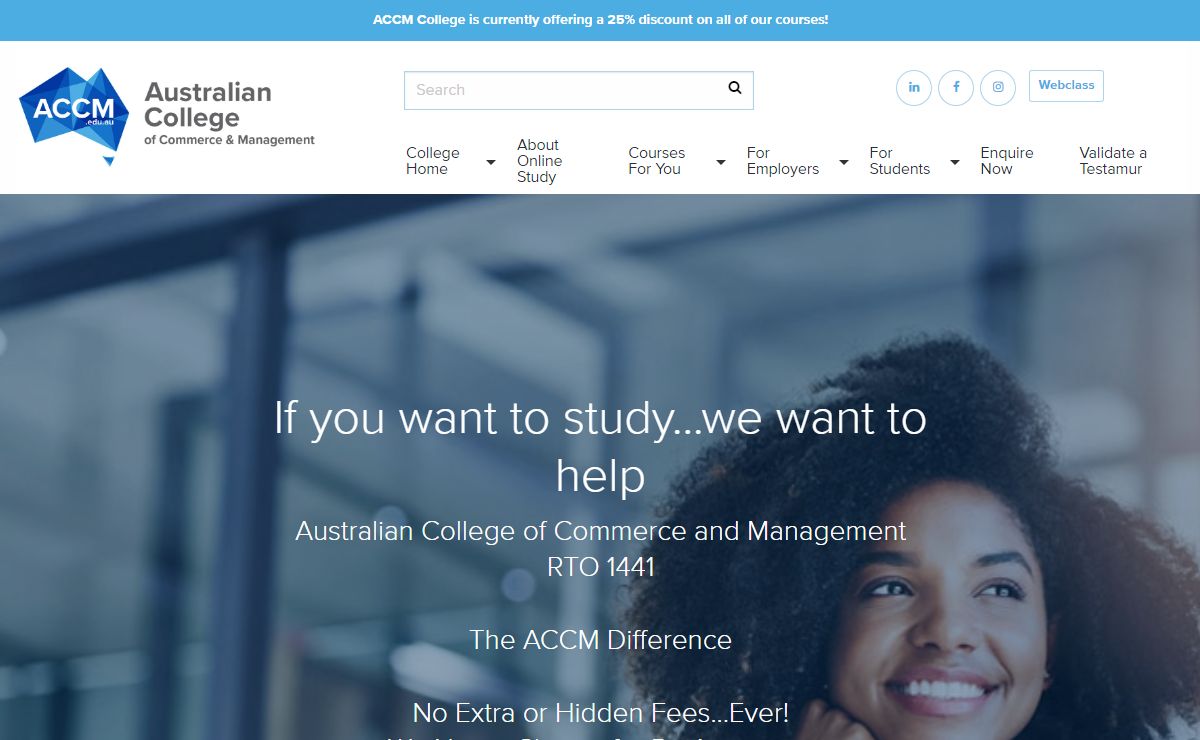 Australian College of Commerce & Management » ACCM