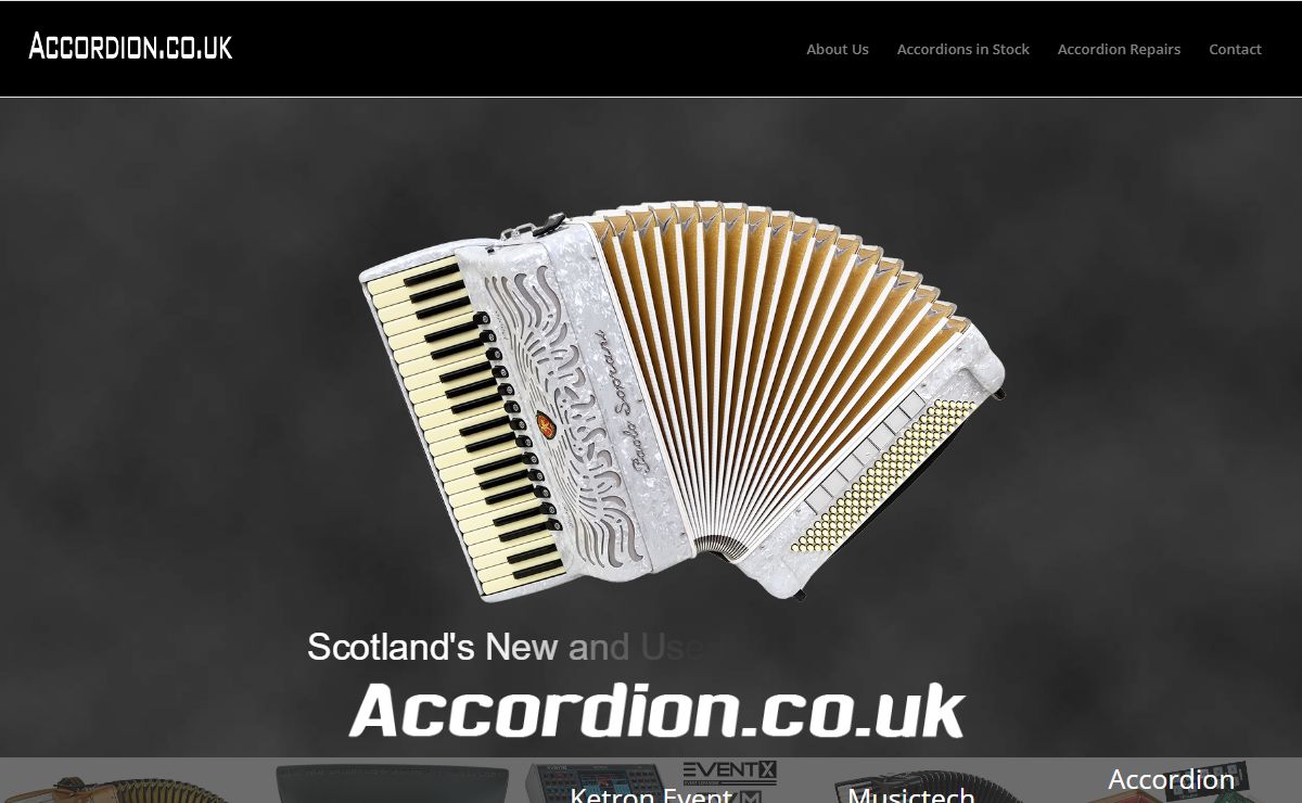 Accordion.co.uk - Scotland's new and used accordion repair & MIDI shop