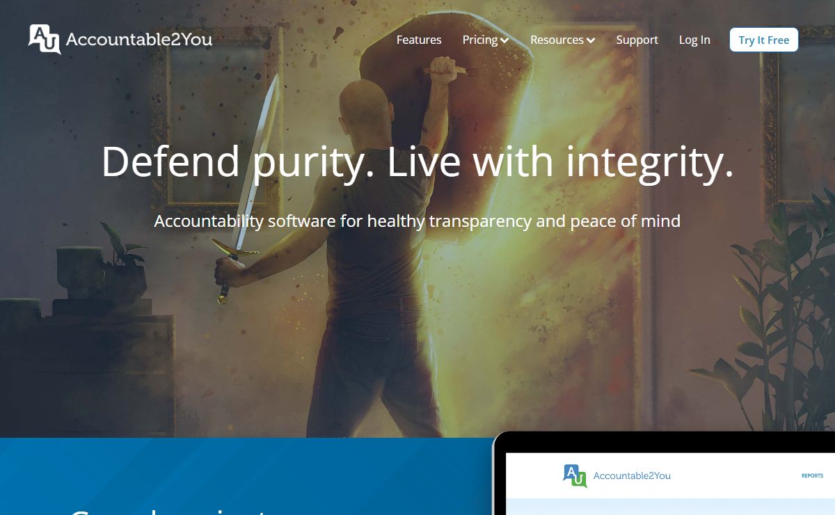 Accountability Software to Defend Purity Online - Accountable2You