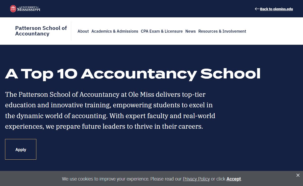 School of Accountancy | Ole Miss