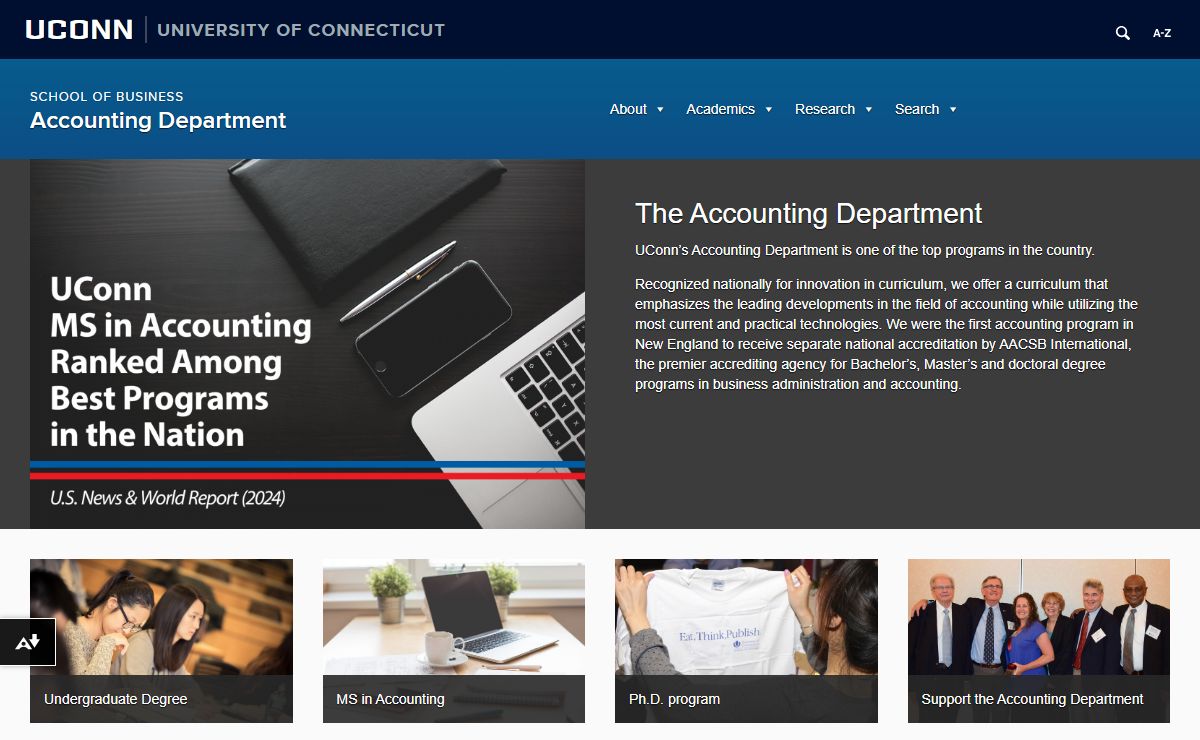 Home | Accounting Department