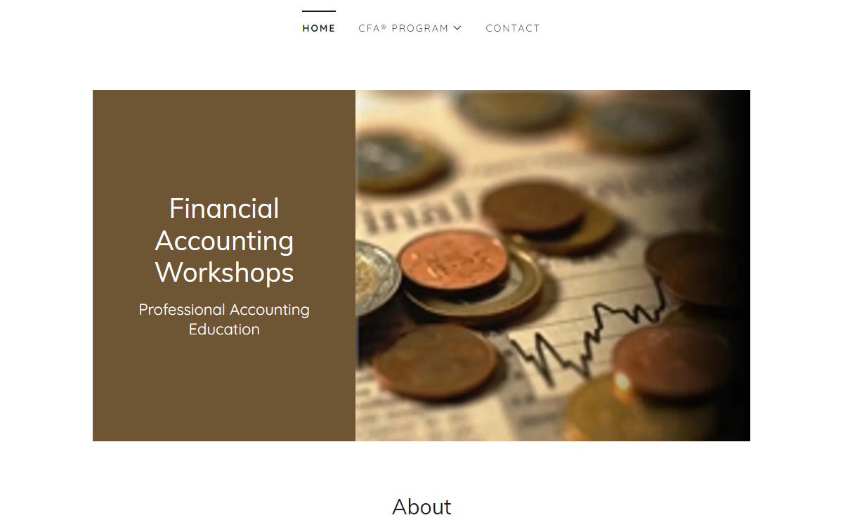 Financial Accounting Workshops
